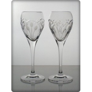 Box of 6 port glasses. Nostalgy Collection.