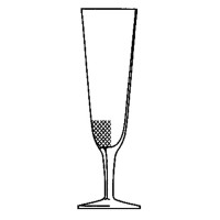 Champagne flute. Royal Collection.	