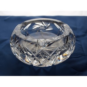 Cendrier en cristal 13cm. Style Lisbonne.