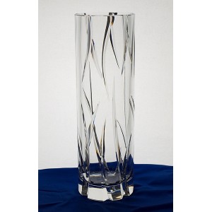 Vase en cristal 30cm. Décoration Amazonie.