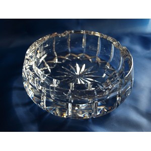 Cendrier en cristal 15cm. Style Luxembourg.