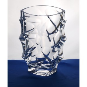Crystal vase 28cm. Decoration Calypso.
