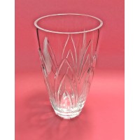 Vase en cristal 25cm. Décoration Valence.
