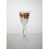 Box of 6 liqueur glasses. Red Gold Collection.