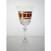 Replacement wine glass for Red Gold Collection.