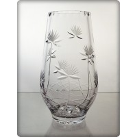 Vase en cristal 20cm. Collection Fleur.