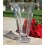 Crystal vase 30.5 cm. Madrid decoration.