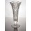 Vase à pied en cristal 25cm. Décoration Fantasia.