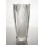 Crystal vase  25.5cm. Decoration Contrast.