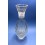 Vase en cristal haut de gamme gravé main de 40 cm.
