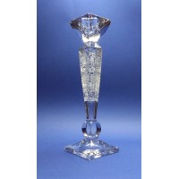 Crystal candlestick. 14cm.